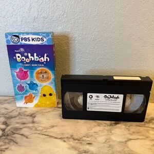 Boohbah Comfy Armchair VHS 2004 PBS Kids Ragdoll Productions Vintage RARE HTF